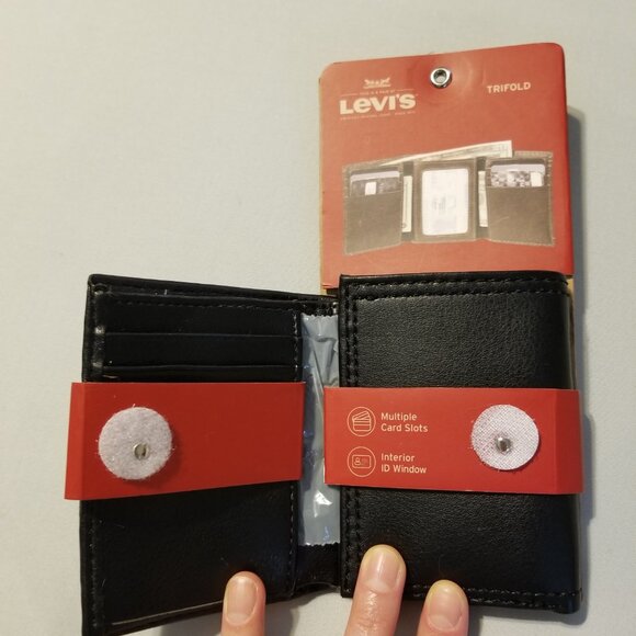 New Levi's Trifold Wallet for Men - Picture 5 of 7